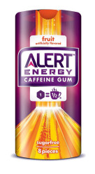Wrigley's Alert Energi Caffeine Gum Fruit