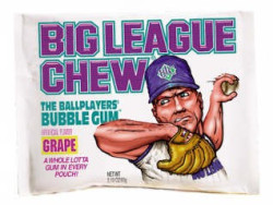 Жвачка Big League Chew Grape