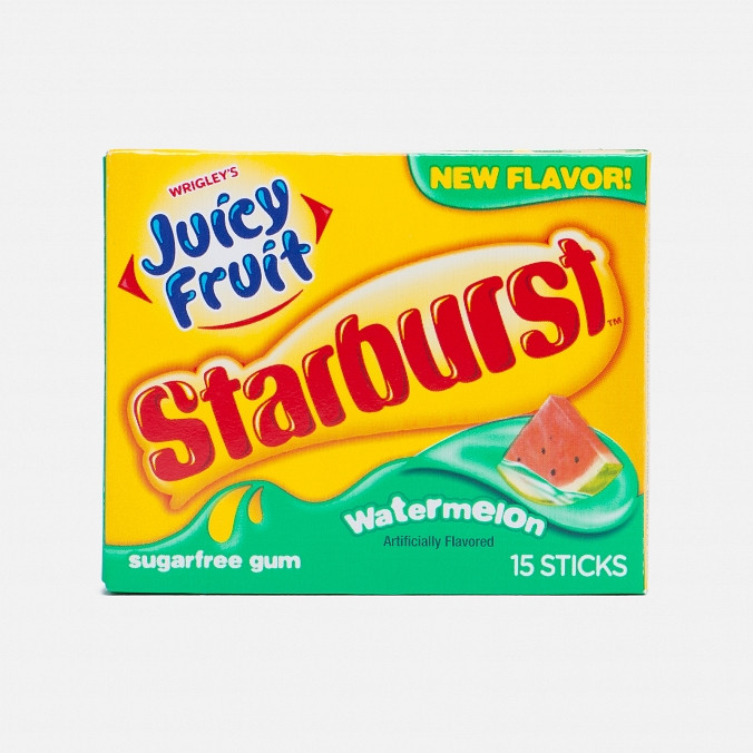 Wrigley's Juicy Fruit Starburst Watermelon