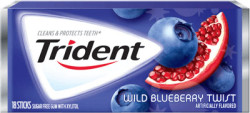 Trident Wild Blueberry Twist 