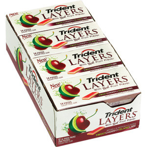 Trident Layers (Cherry + Lime)