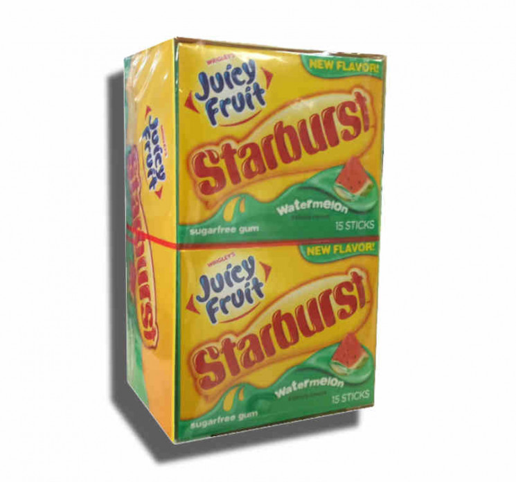 Wrigley's Juicy Fruit Starburst Watermelon