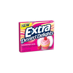 Extra Dessert Delights Raspberry Vanilla Cupcake